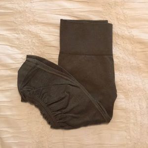 Lululemon olive green In The Flow pant